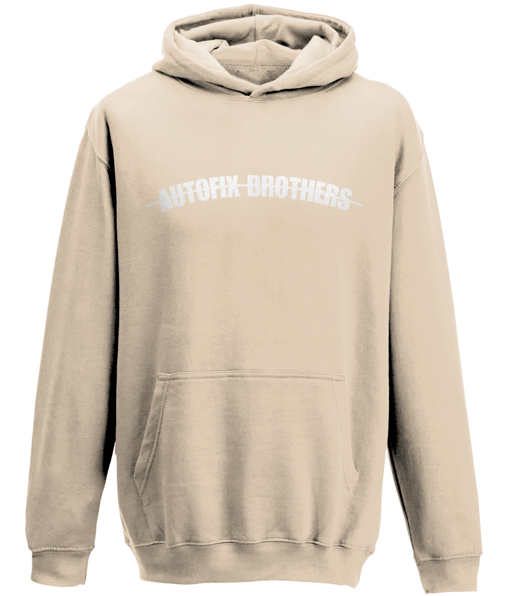 Autofix White Curved Supra MK4 Hoodie