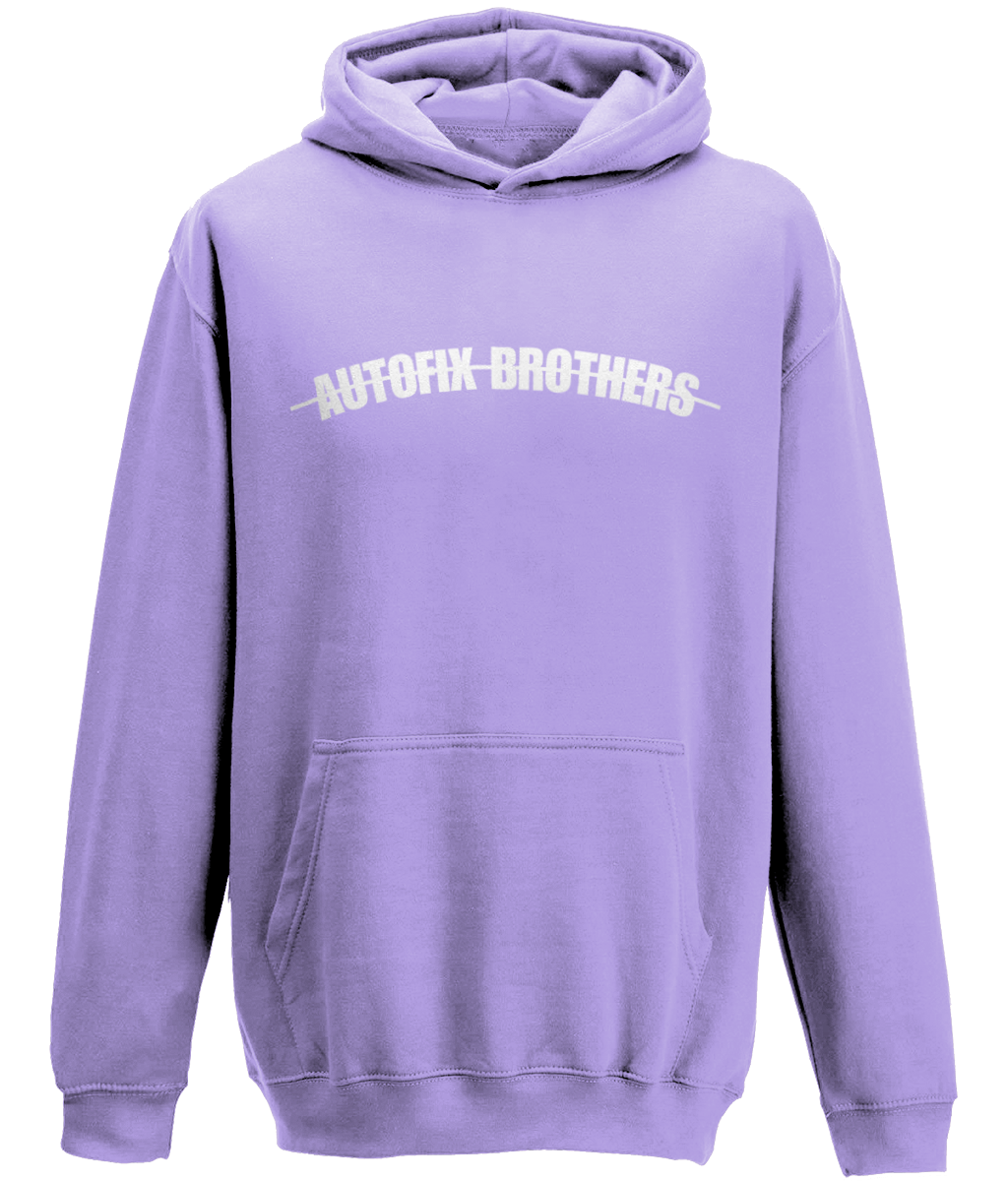 Autofix White Curved Supra MK4 Hoodie