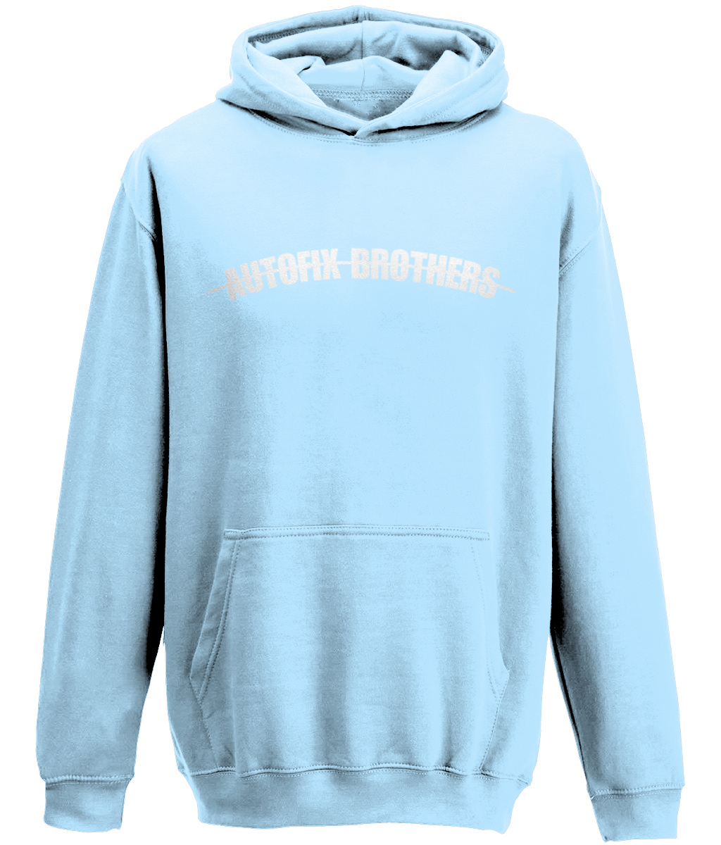 Autofix White Curved Supra MK4 Hoodie