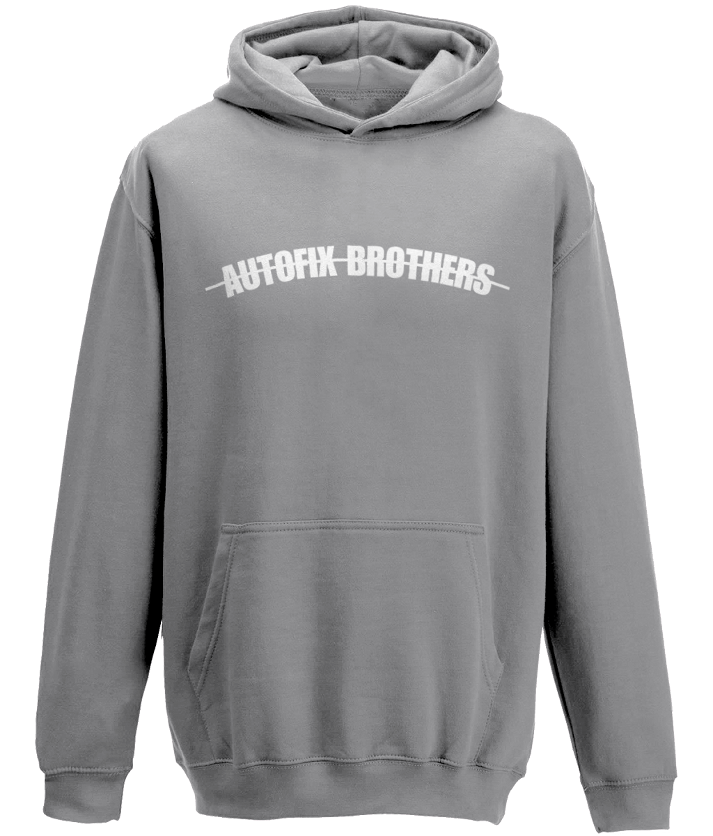 Autofix White Curved Supra MK4 Hoodie