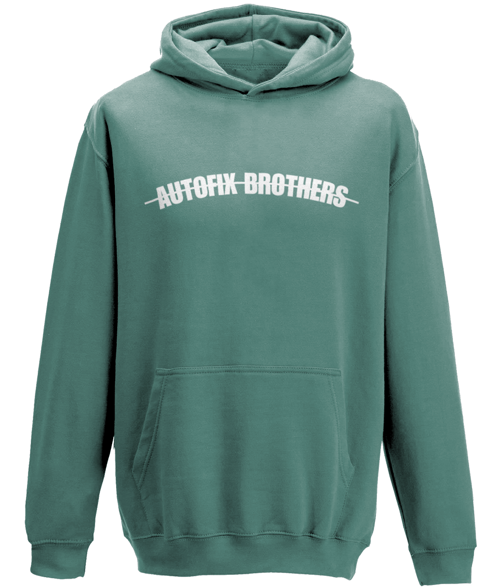 Autofix White Curved Supra MK4 Hoodie
