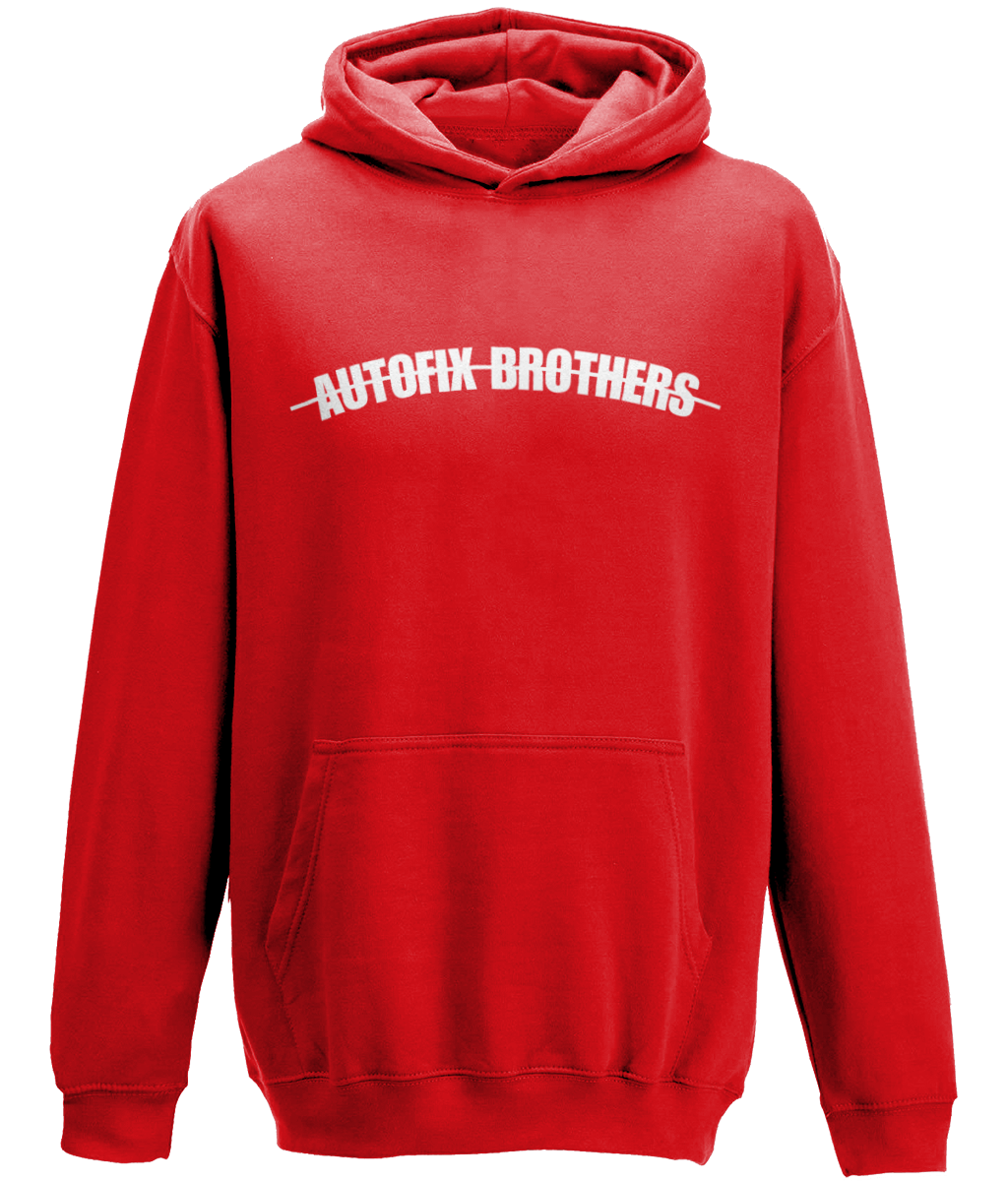 Autofix White Curved Supra MK4 Hoodie