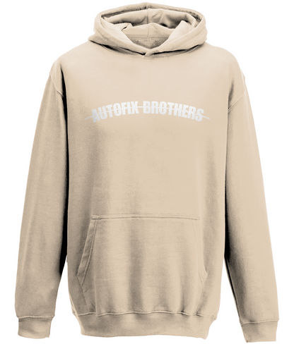 Autofix White Curved Supra MK4 Hoodie