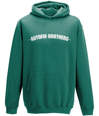 Autofix White Curved Supra MK4 Hoodie